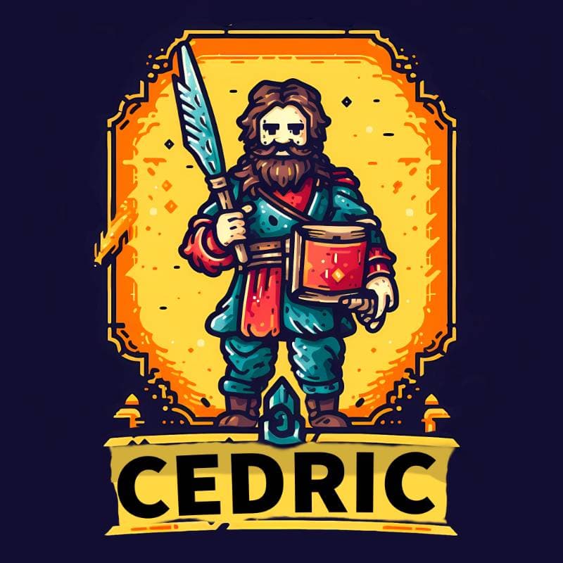 Thumbnail of Cedric: D&D 5e Character Creator