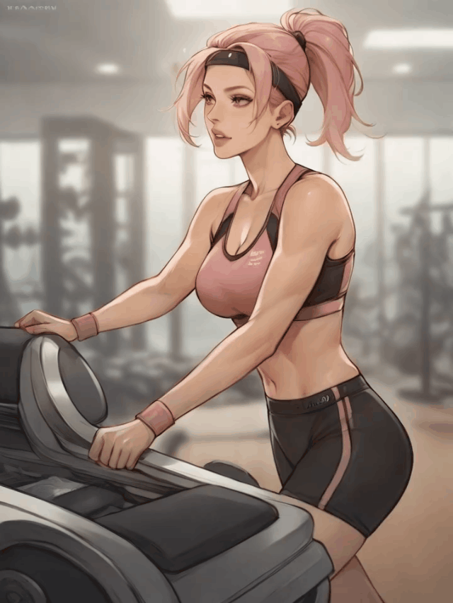 Thumbnail of Your boarding Life：Amy (Your tsundere roommate)—The Story of the Gym
