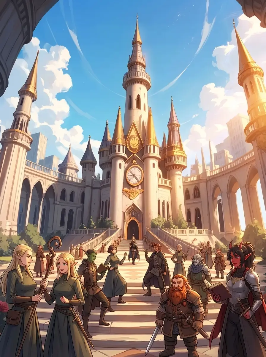 Thumbnail of The royal academy of magic and sword 