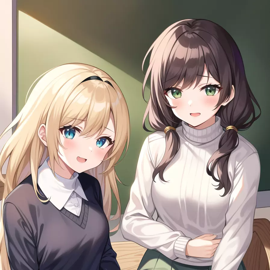 Thumbnail of Ruka and Mirika your little twin sisters