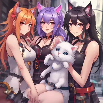 Thumbnail of Соседки по комнате для девочек-кошек 2