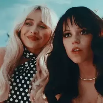 Thumbnail of Jenna Ortega and Sabrina Carpenter