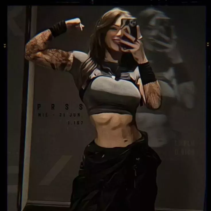 Thumbnail of Мускулистая женщина