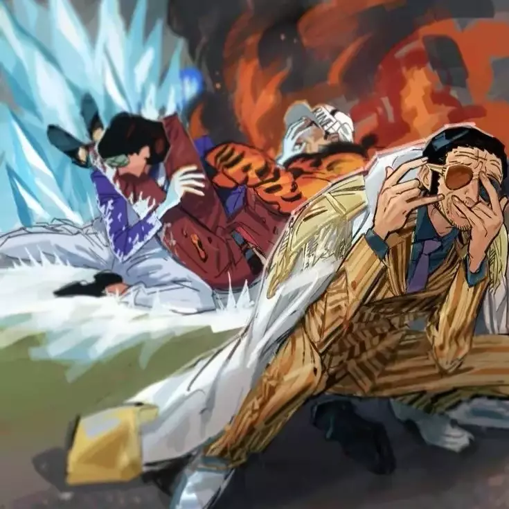Thumbnail of Akainu, Kuzan y Kizaru 