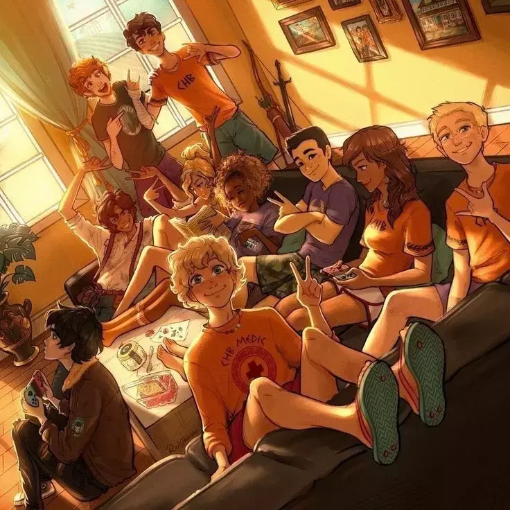 Thumbnail of The heroes of Olympus