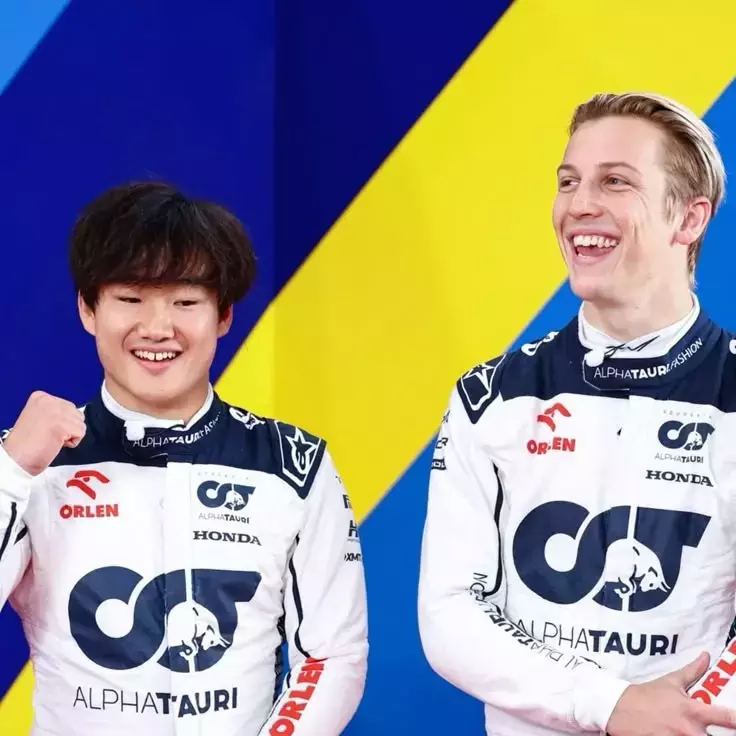 Thumbnail of Yuki Tsunoda & Liam Lawson 