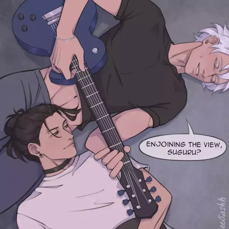 Thumbnail of satosugu - Band AU!