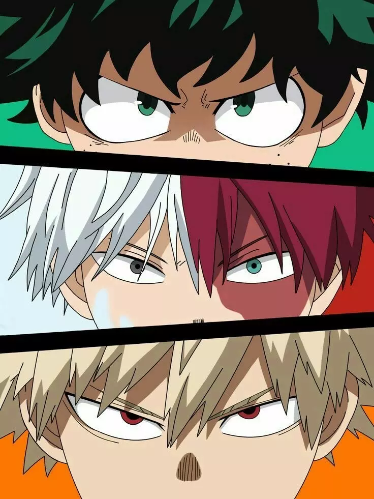 Thumbnail of deku, бакуго y shoto