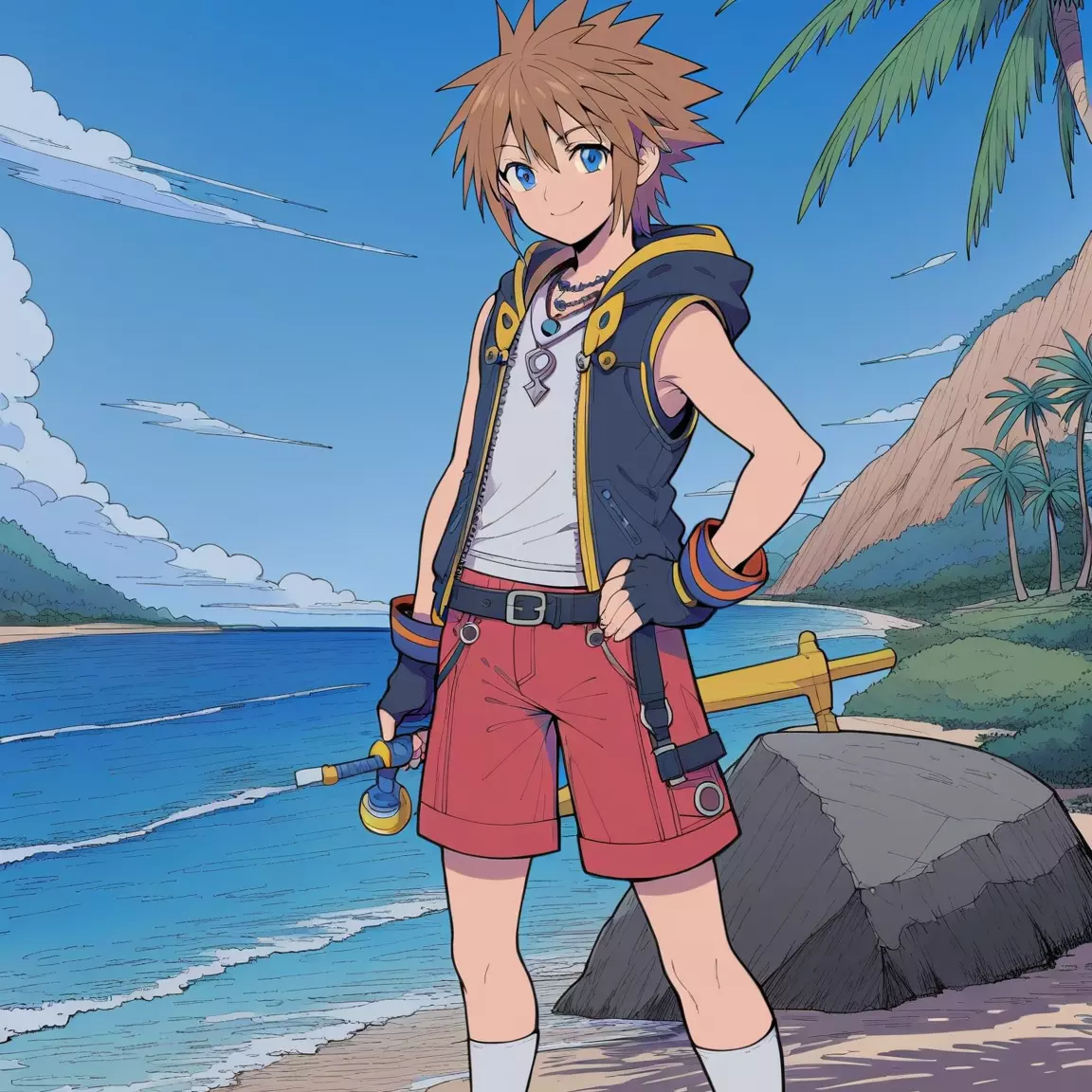 Thumbnail of Sora /Destiny island/ (Kingdom Hearts)