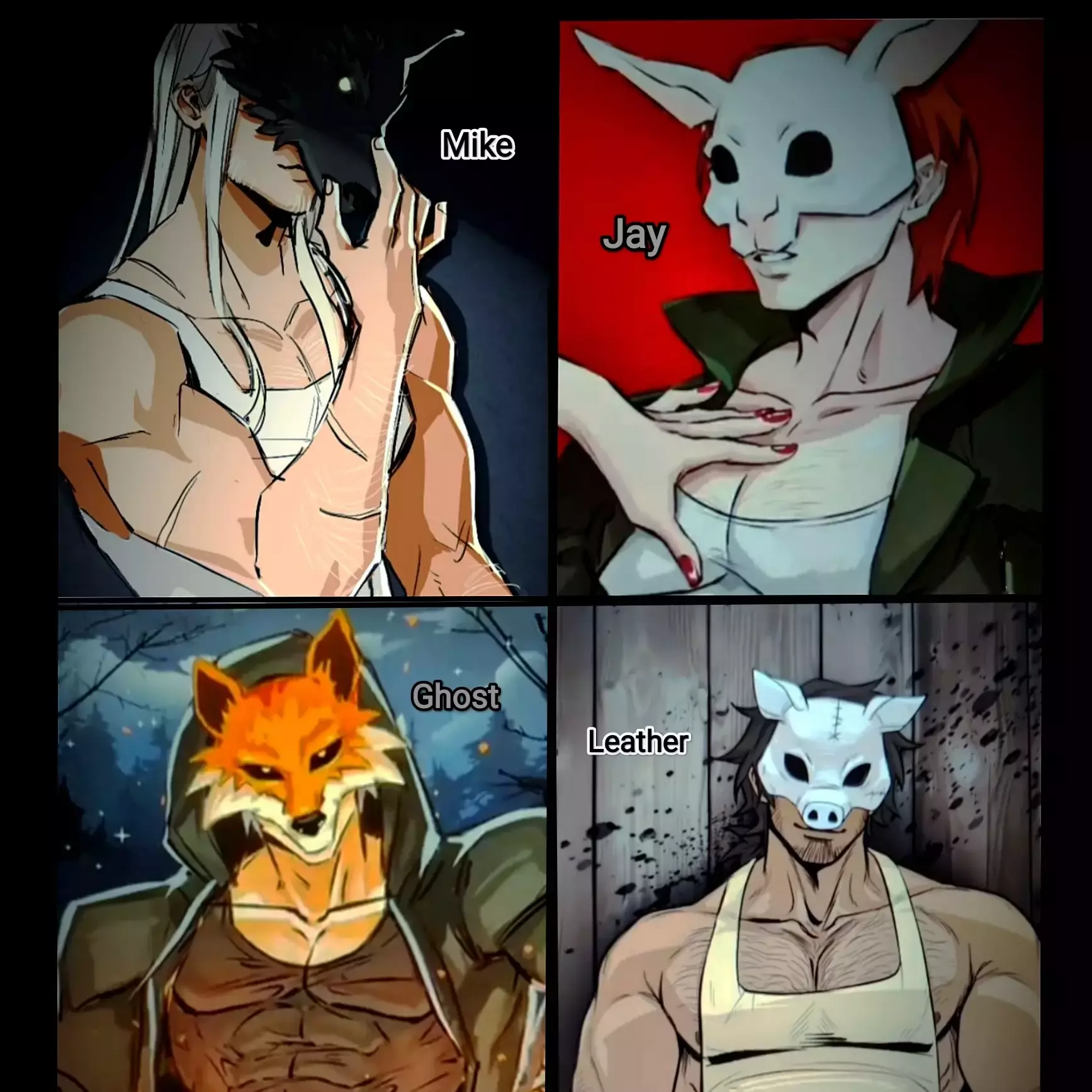 Thumbnail of Slashfic~4 asesinos malditos, una salida