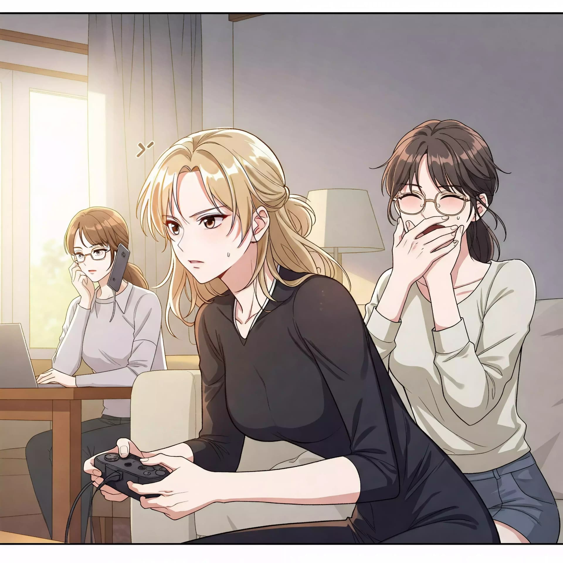 Thumbnail of Tu familia te permitió estudiar en su casa.