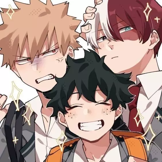Thumbnail of bakugo, deku y todoroki