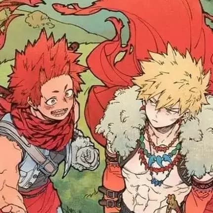 Thumbnail of Bakugou and Kirishima /fantasy au