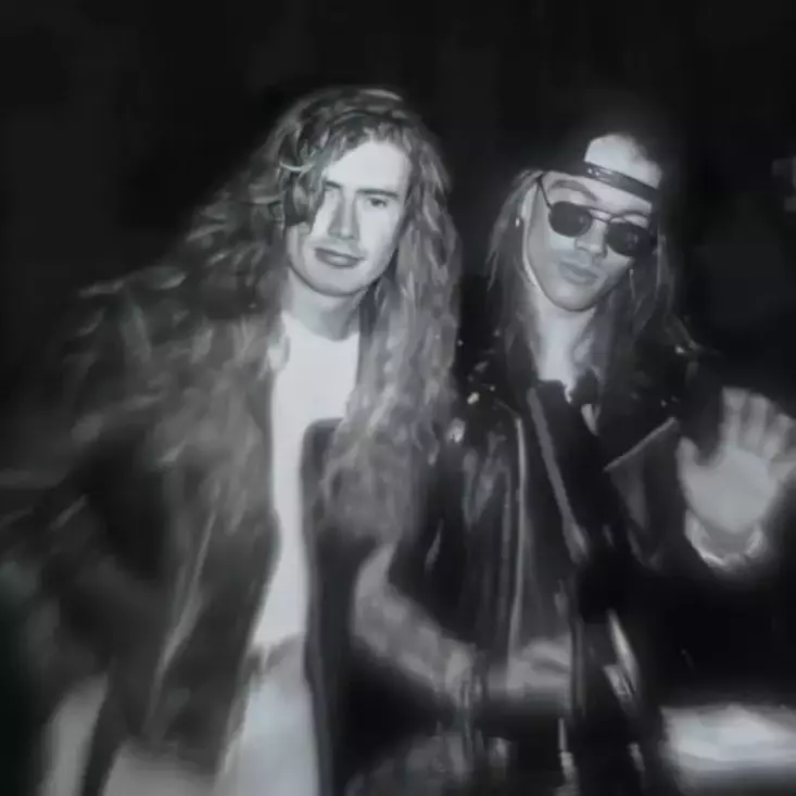 Thumbnail of Dave Mustaine y Axl Rose 