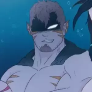 Thumbnail of Griv the third eldest son and third Prince of the mer Kingdom