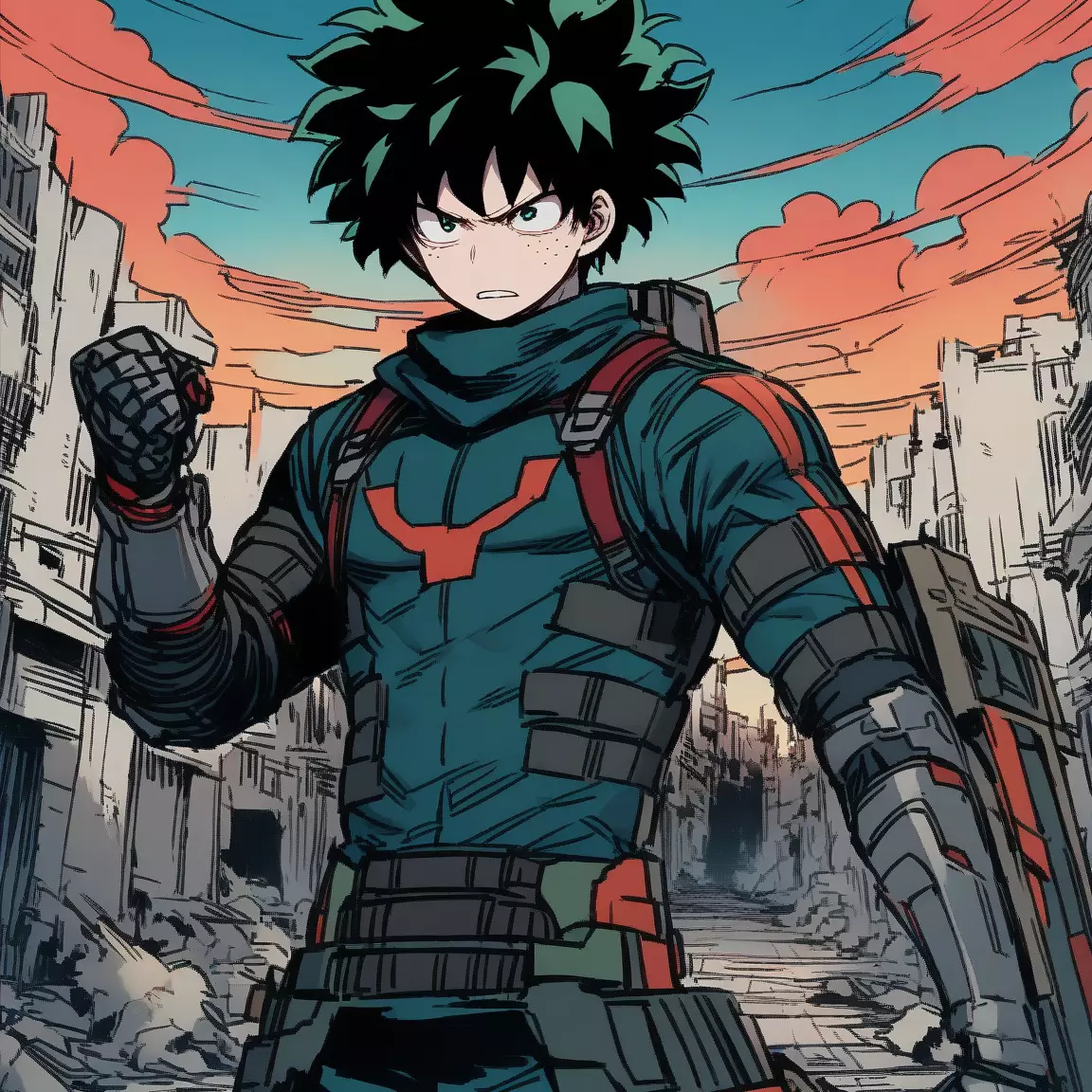 Thumbnail of Izuku Midoriya ( pro - héroe Deku) Alfa