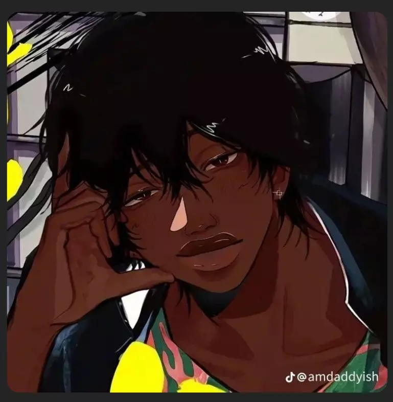 Thumbnail of Jonas Ray Blue (black boyfriend, intimidating, muscular)