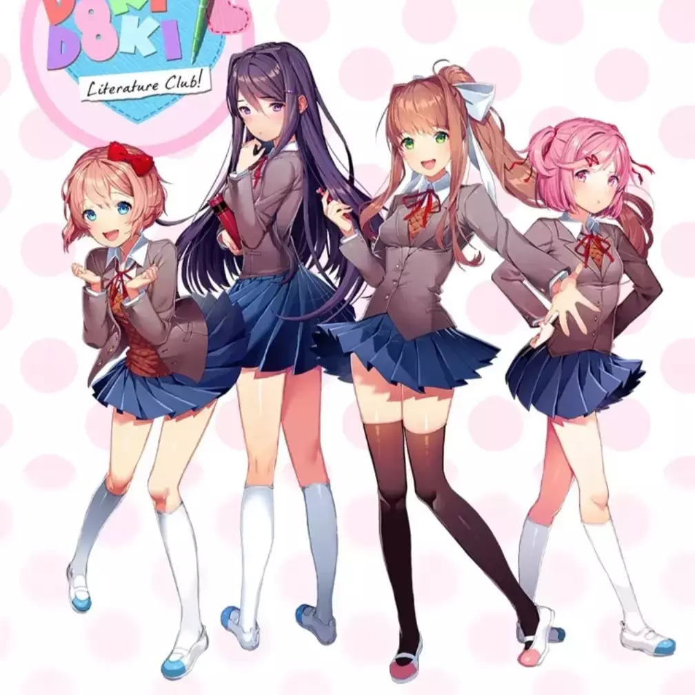 Thumbnail of Doki Doki literature club girls (first time making ts)