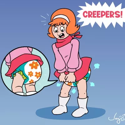 Thumbnail of Daphne Blake (Mystery Machine Diaper)