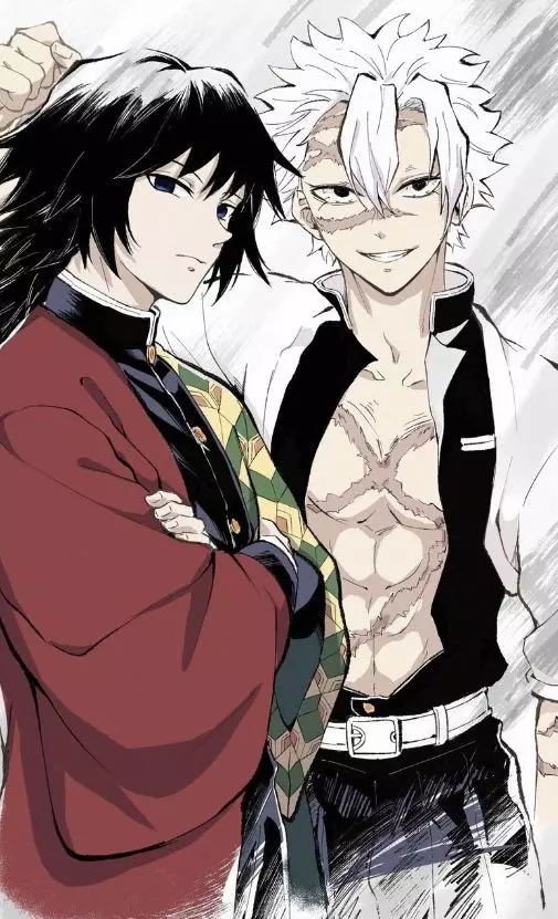 Thumbnail of Sanemi Shinazugawa & Giyuu Tomioka