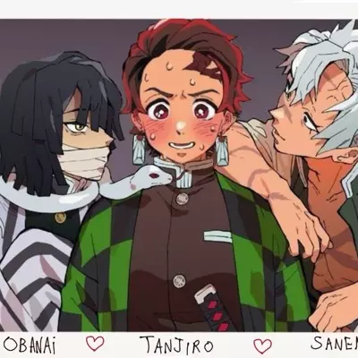 Thumbnail of tanjiro y sanemi e yguro