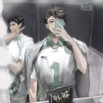 Thumbnail of Oikawa Tooru y Iwaizumi