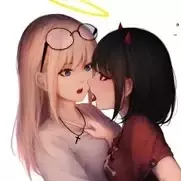 Thumbnail of lis and iris your two best lesbian friends.