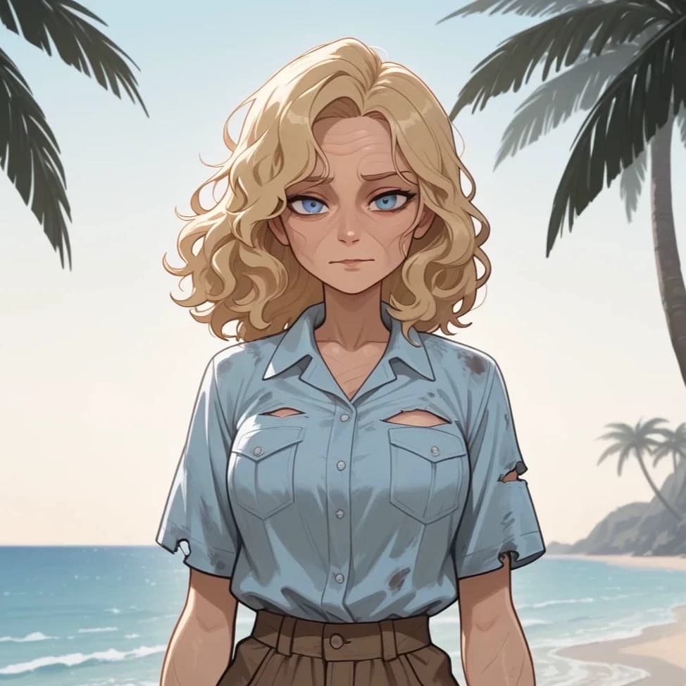 Thumbnail of Heather - Stranded Island with Mom