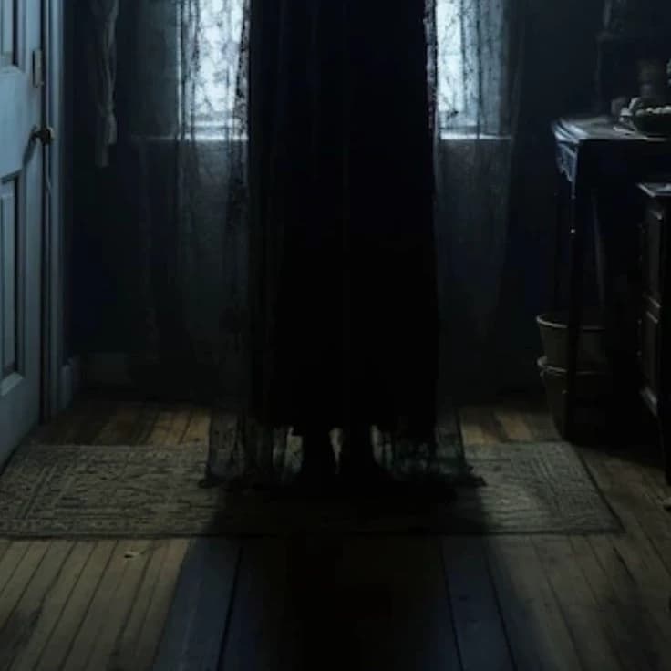 Thumbnail of The man with the black card.
