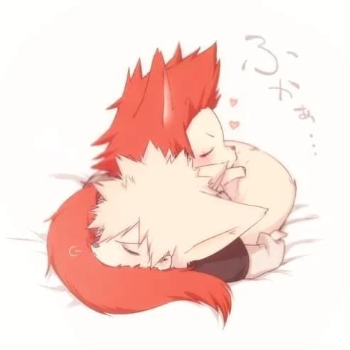 Thumbnail of Bakugo lobo y Kirishima lobo 