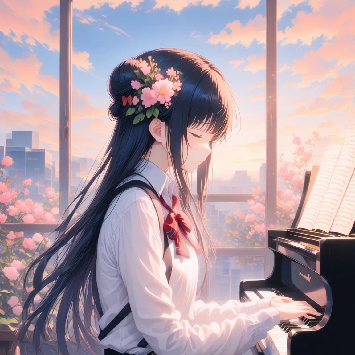 Thumbnail of Lì xiān - Girl With Piano