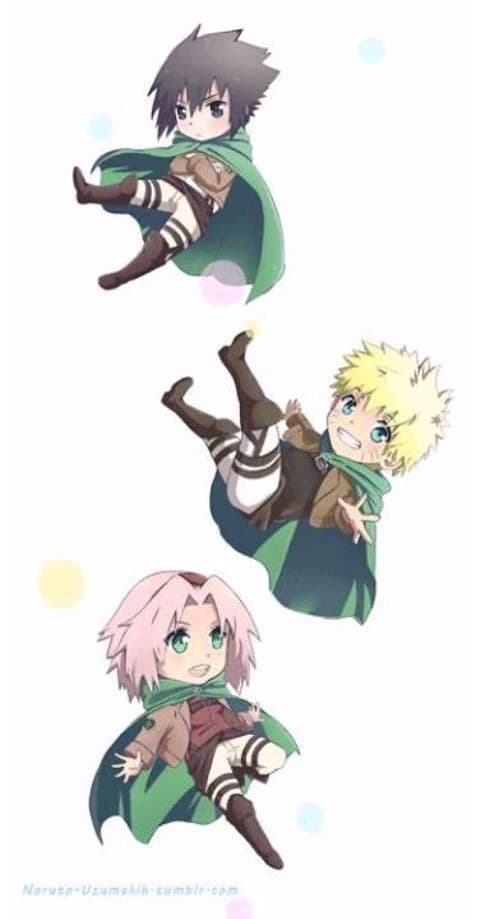 Thumbnail of Naruto y Karin x attack on Titan bl