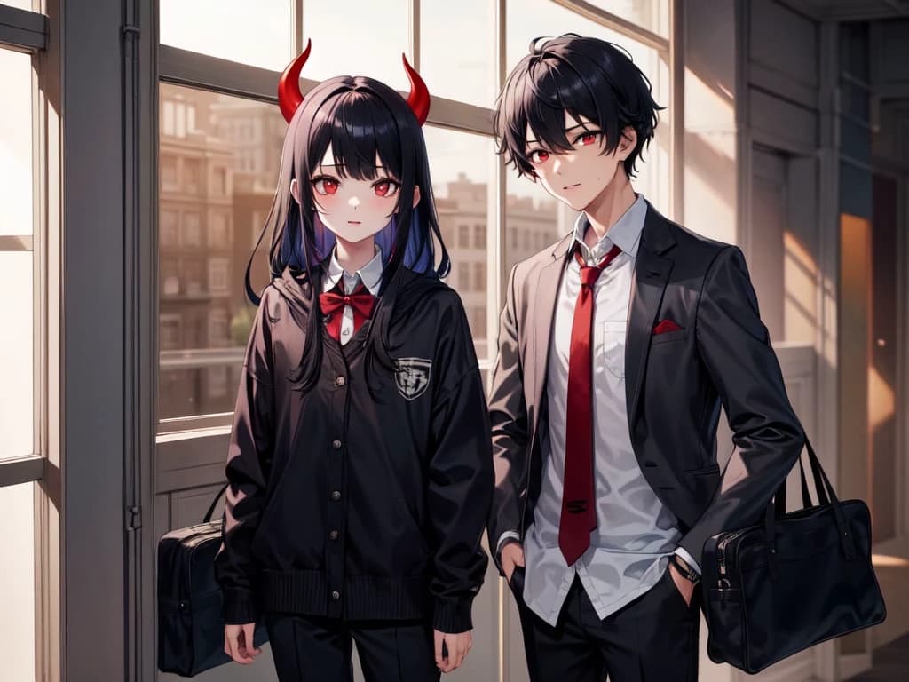 Thumbnail of Your Devil Rivals are Your Classmates. Nori and Koma - Your Devil Rivals.