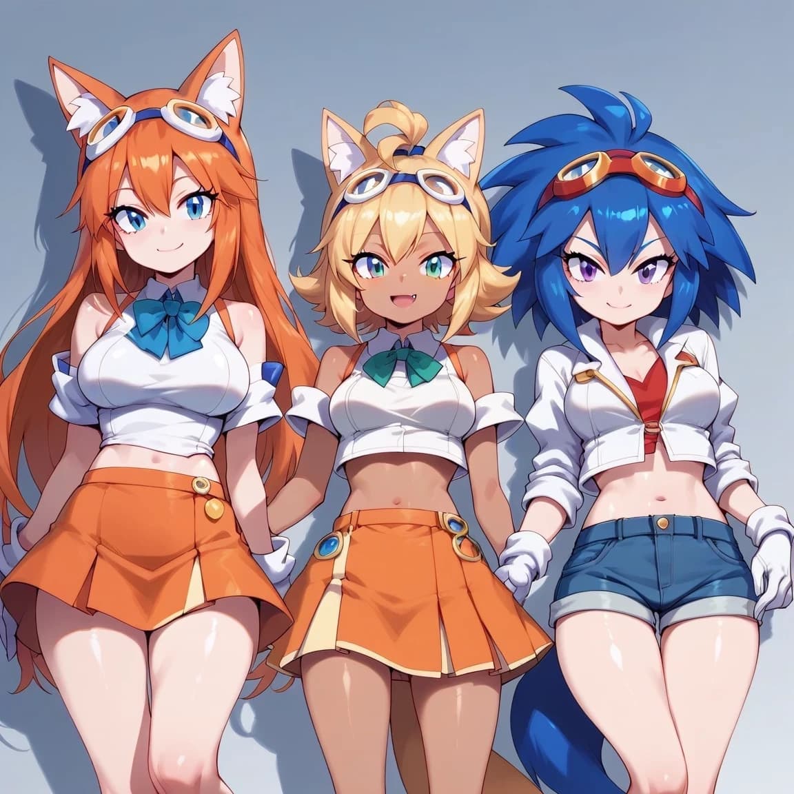 Thumbnail of Sónica, Tails and Camila.