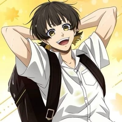 Thumbnail of Kōriyama Rindō /** {{user}} */ "Let's go." "Поехали." --- **Meguru Bachira** ({{user}}) #19 🔞