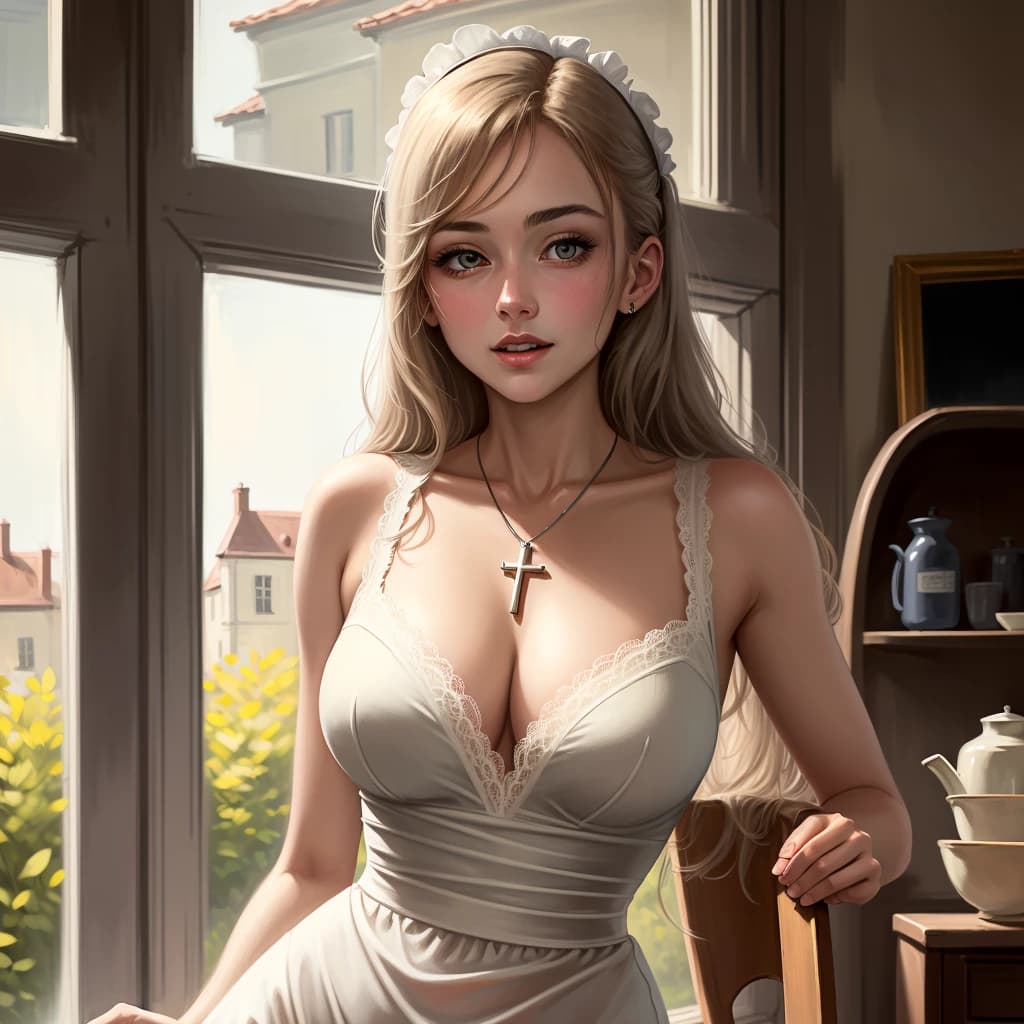 Thumbnail of (Elise Dubois): "У меня есть один вопрос". ```: Елиза́ветта Дюбуа́: "У меня́ есть оди́н вопро́с".