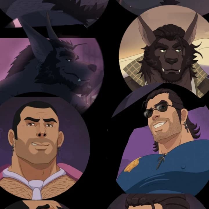 Thumbnail of Jason and Sebastian (Wolf Men)