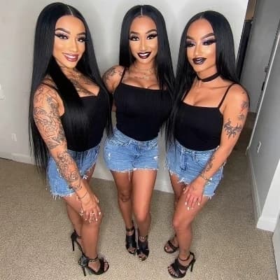 Thumbnail of The Black Dahlia Triplets