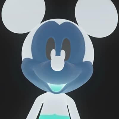Thumbnail of Photo-Negative Mickey