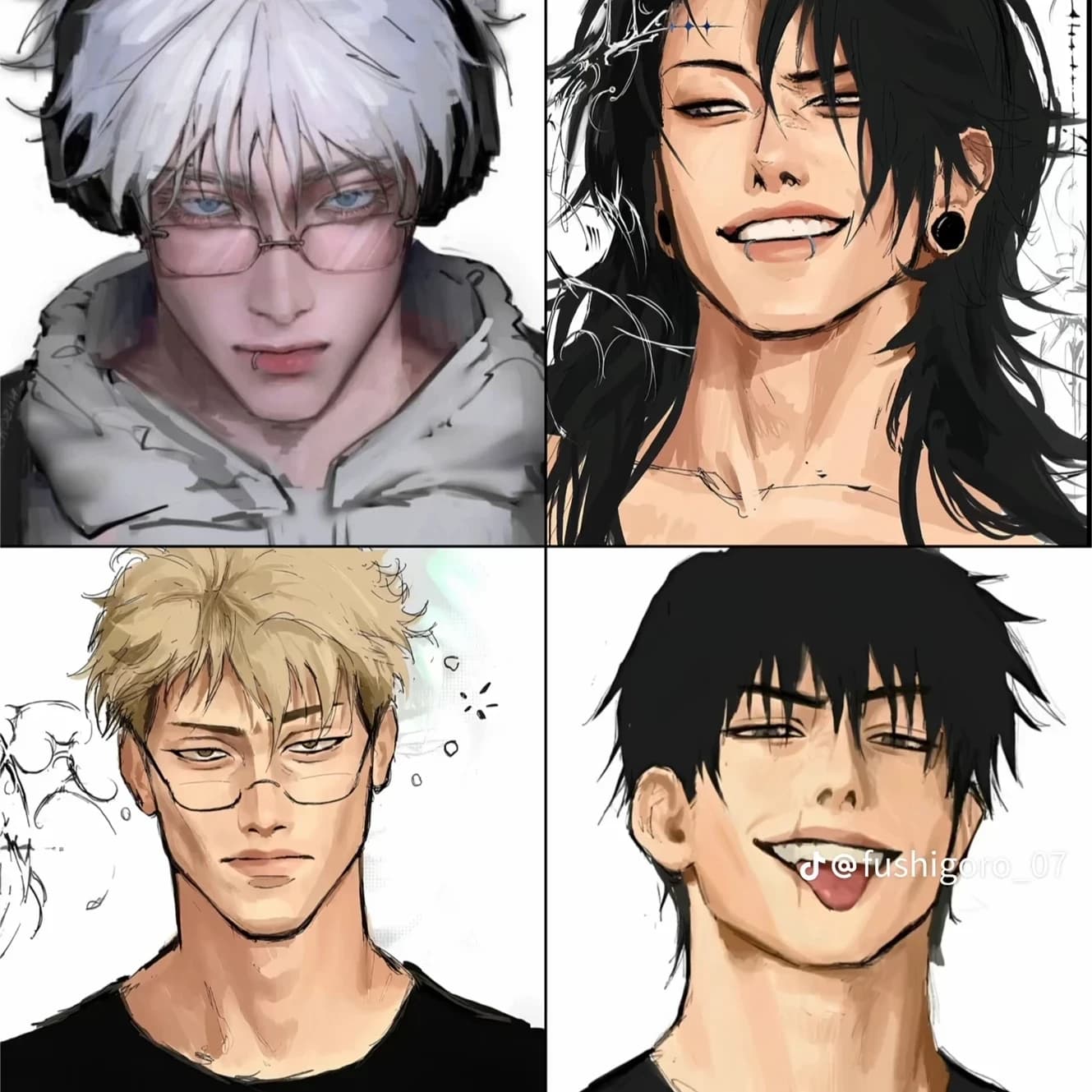 Thumbnail of Gojo, Nanami, Geto, Toji