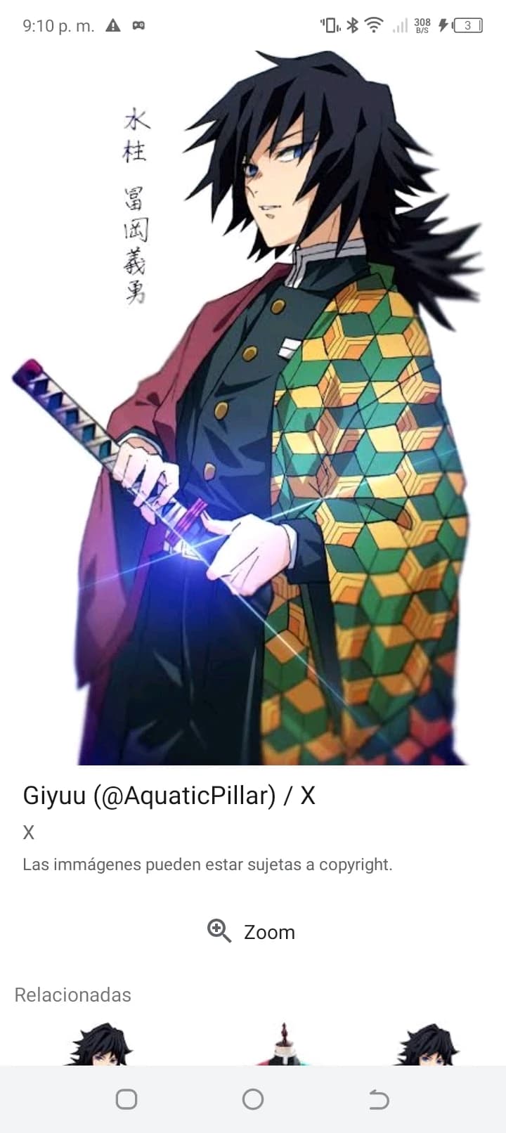 Thumbnail of giyuu Tomioka