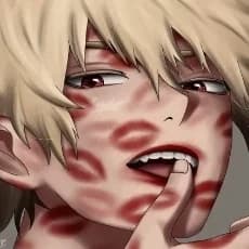 Thumbnail of Katsuki Bakugo (on her lap)