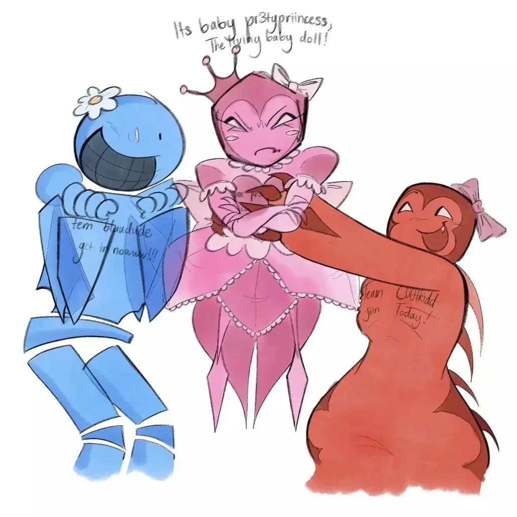 Thumbnail of coolkdd, pr3ttyprincess e bluudude