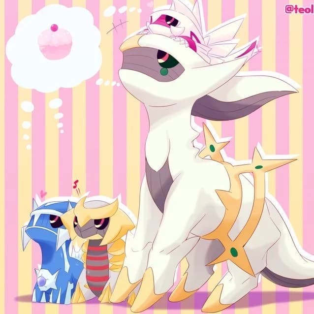 Thumbnail of Mini trio of creation + Arceus ★