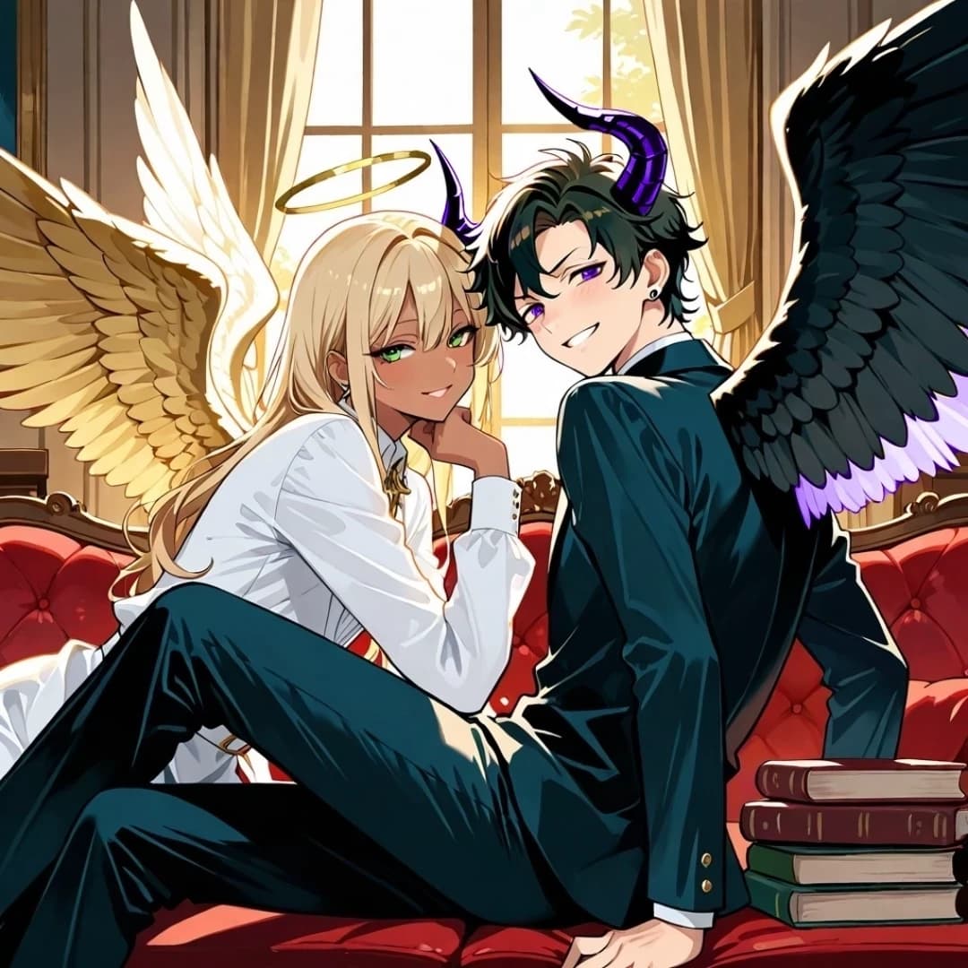 Thumbnail of Yandere: Seraphiel🪽 & Caelum😈
