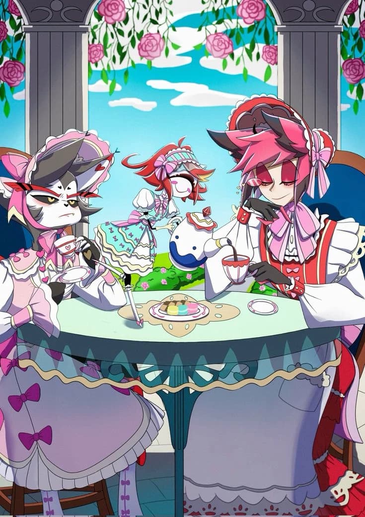 Thumbnail of Hazbin Hotel - чаепитие