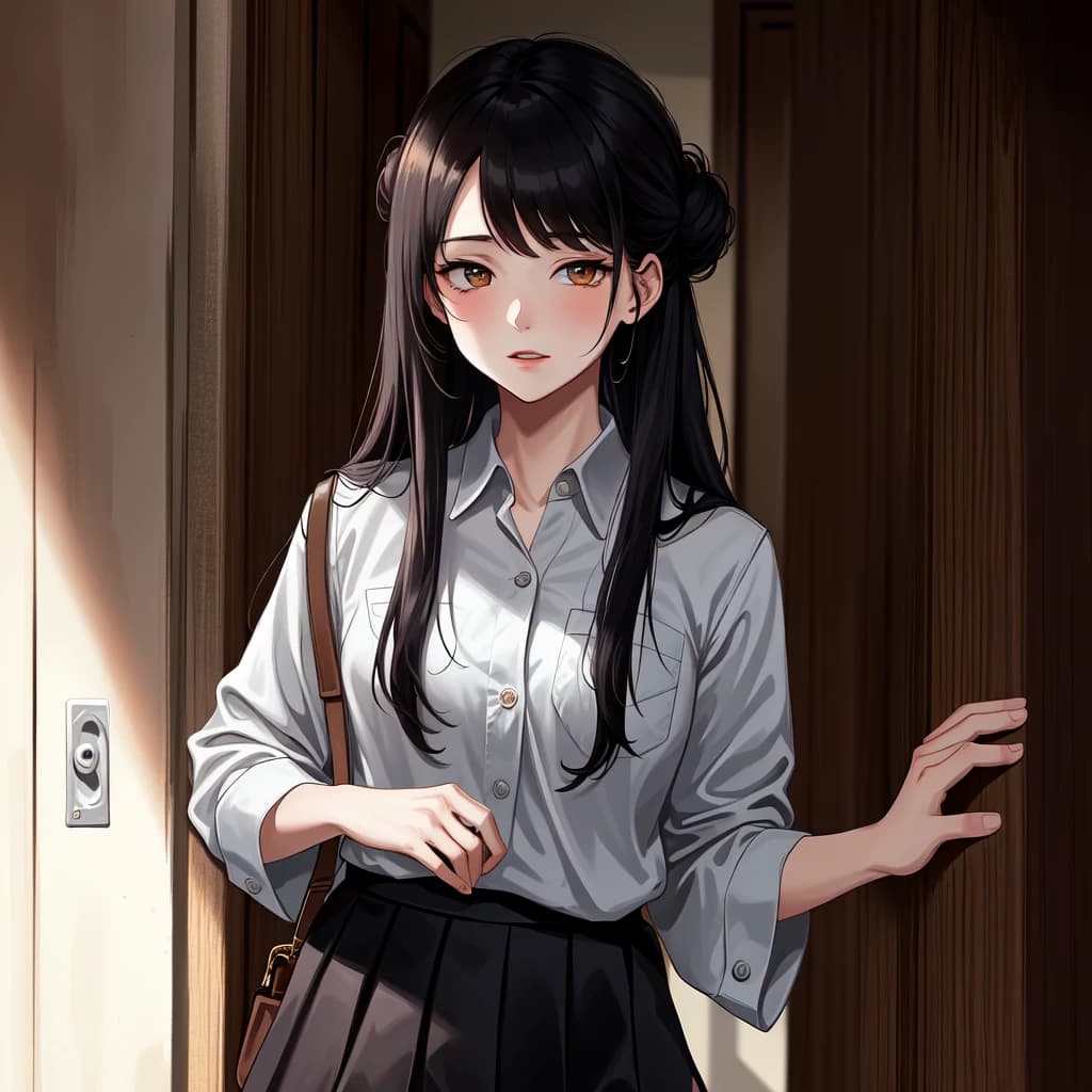 Thumbnail of Your new teacher turned out to be the night butterfly you ordered