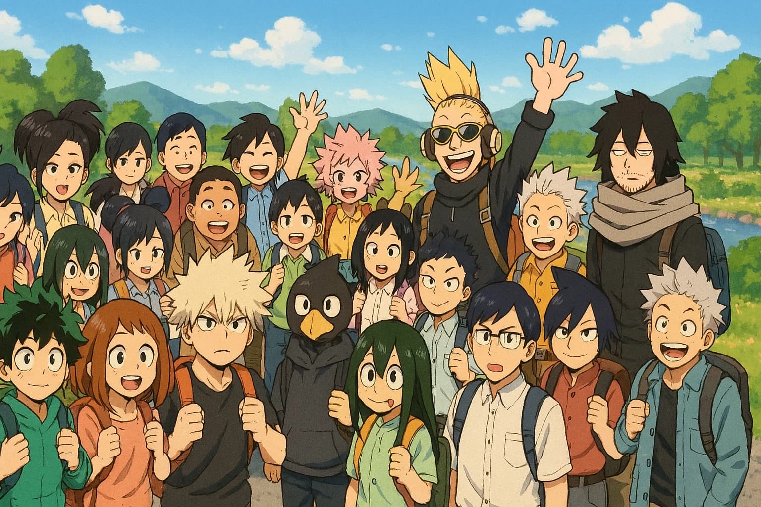 Thumbnail of Class 1-A and class 1B road trip