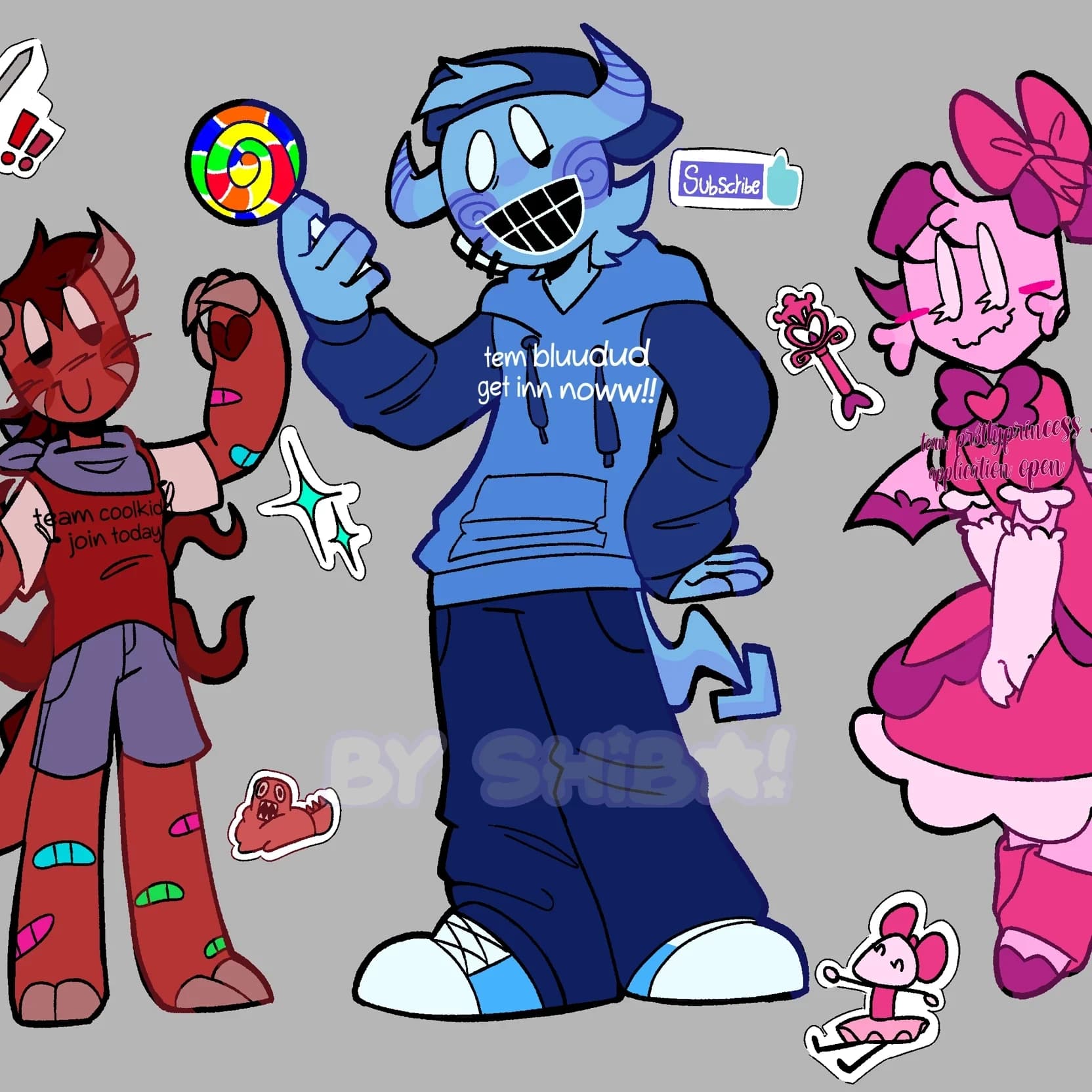Thumbnail of Bluudude, Pr3ttyprincess e coolkdd