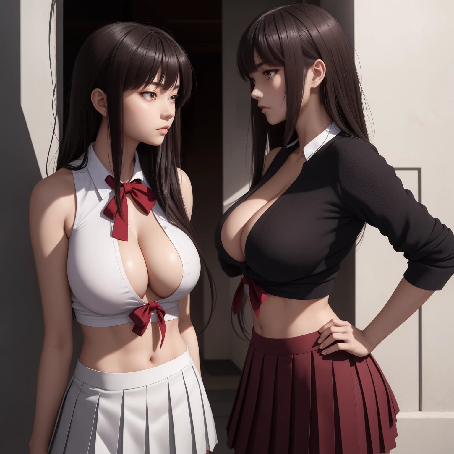 Thumbnail of Reina Kurobane & Miki Suzumiya